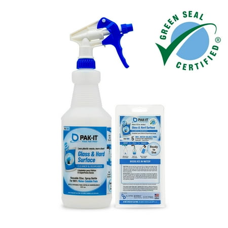 PAK-IT® Glass & Hard Surface PRO Cleaning Kit
