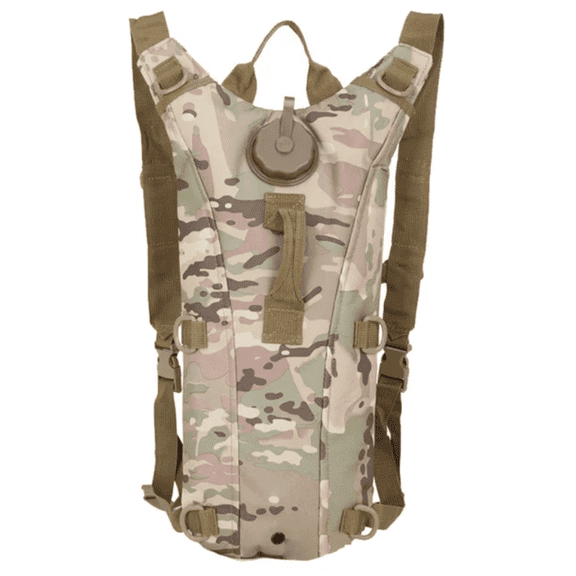 PAKNADA 3L Hydration Backpack with Insulated Leakproof Water Bladder & Drinking Tube – Lightweight Waterproof Pack for Hiking & Camping