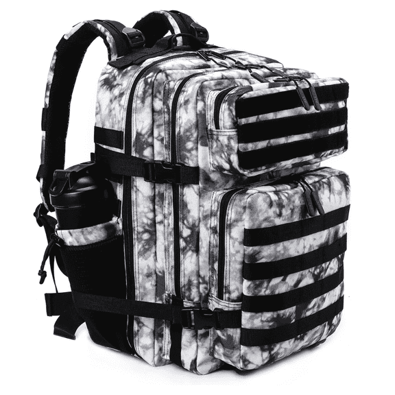 PAKNADA 45L Tactical Backpack,900D Oxford Waterproof Material For Outdoor Hiking Camping & Travel Bag
