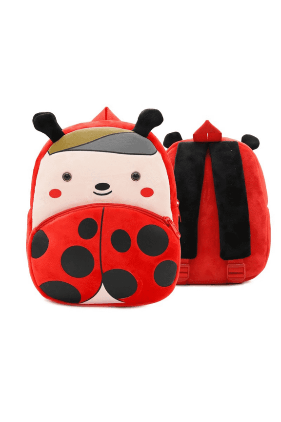 Cute Animal Plush Kids Backpack for Toddlers Boys Girls, Soft Lightweight Cartoon School Bag for Preschool, Travel & Daycare (Unicorn, Dinosaur, Bunny, Cat, Dog)