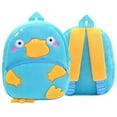 thumbnail image 1 of PAKNADA Cute Animal Plush Kids Backpack for Toddlers Boys Girls, Soft Lightweight Cartoon School Bag for Preschool, Travel & Daycare (Unicorn, Dinosaur, Bunny, Cat, Dog), 1 of 8