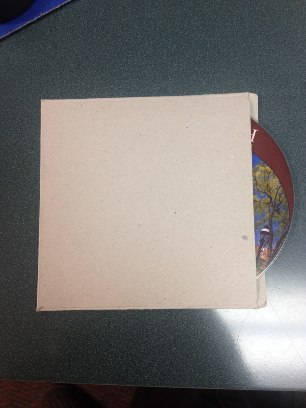 PAKRITE ECO-FRIENDLY 250 GRAM GRAY CARDBOARD CD/DVD SLEEVE 500 PCS SF09ECO