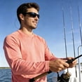 thumbnail image 1 of PAKUSISUP Men's Long Sleeve Fishing Shirts UPF 50+ | Quick-Dry Sun Protection Shirts (Lightweight, 116% Polyester), 1 of 8