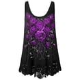thumbnail image 1 of PALACLOTH Plus Size Big Swing Lace Tank Tops for Women Summer Tee, 1 of 3