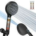 thumbnail image 1 of PALAS Filtered Shower Head with Handheld, High Pressure 10-Mode, Power Wash, Replaceable Filter Soften Hard Water Remove Chlorine, 60" Hose (Matte Black), 1 of 8