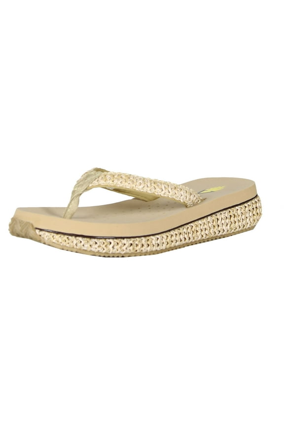 Womens Palau Wedge Flip Flop Sandals