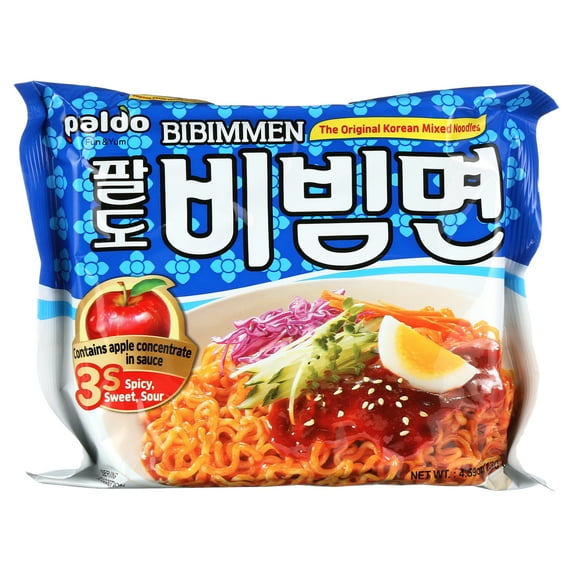 Paldo Bibim Men Cold Noodles 4 Pack