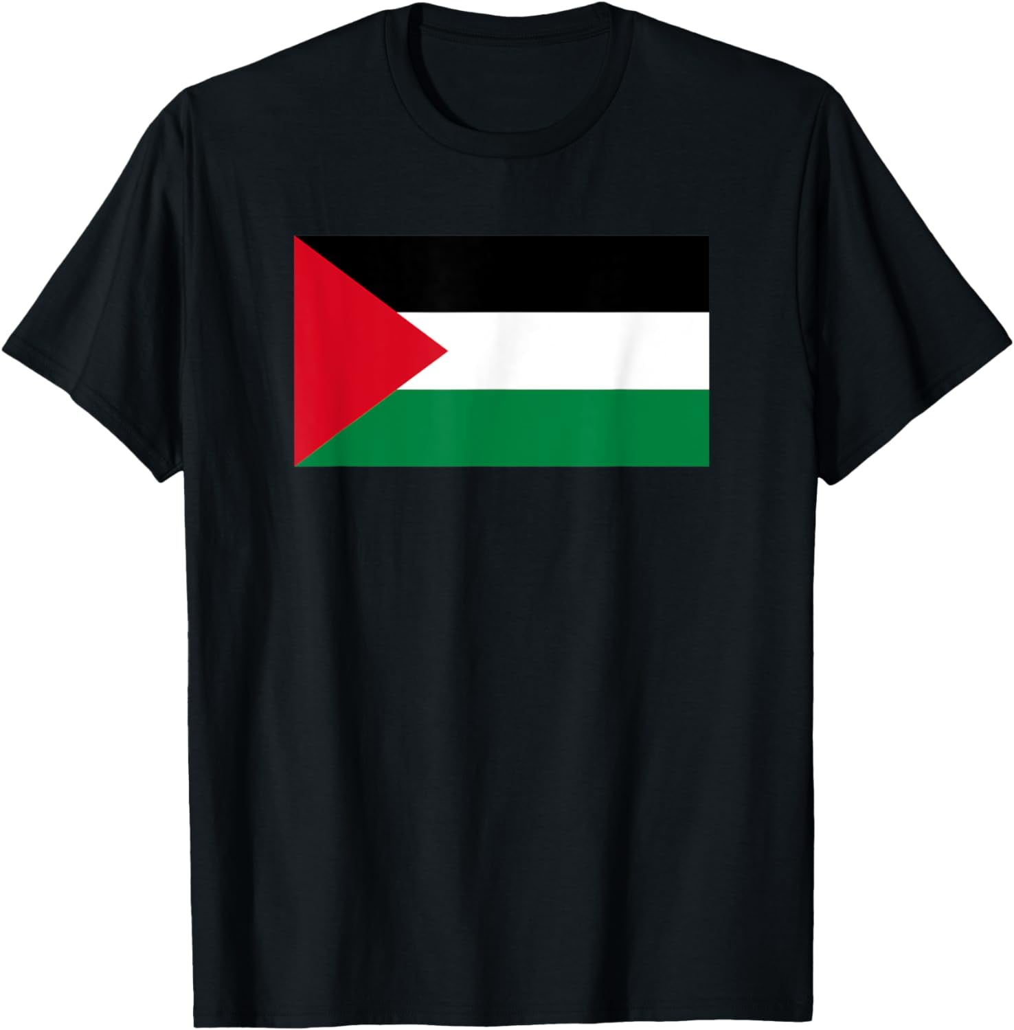 PALESTINE Flag T-Shirt (Palestinian Flag) - Walmart.com