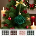 thumbnail image 1 of Axiiglly 12Pcs Christmas Tree Decorations Onions Shaped, 3.15" Velvet Shatterproof Christmas Balls Set Xmas Hanging Decor Ornaments for Christmas Trees, Home Holiday Party Indoor Outdoor Decor-Pink, 1 of 8