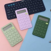 PALIFEUR Basic Desktop Calculator for Kids, 5.6 x 3.2 Mini Digital Desk Calculators with 8-Digit LCD Display, Scientific Calculator for Office Home School, Study Supplies
