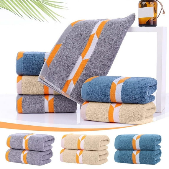 PALIFEUR Bath Towels Premium Hand Towels for Bathroom, 28.74x13.38", Highly Absorbent Soft Towels Lighter Weight Wash Cloths Quick-Drying Face Towels for Bathroom, Gym, Shower, Yellow