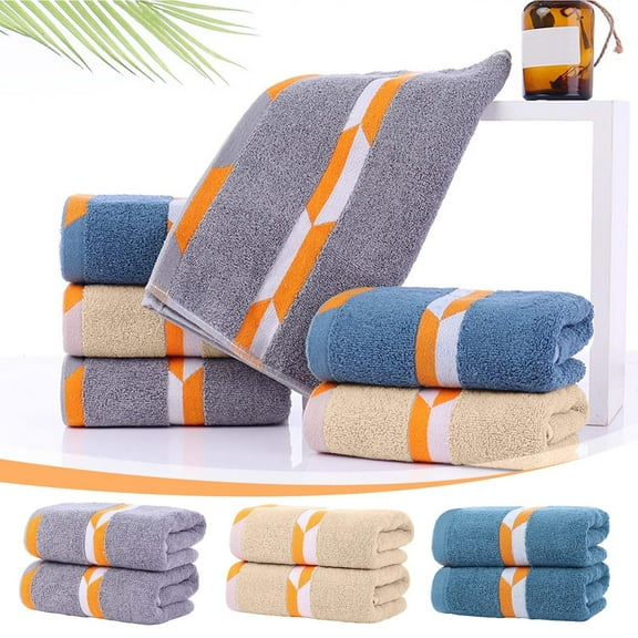 PALIFEUR Bath Towels Premium Hand Towels for Bathroom, 28.74x13.38", Highly Absorbent Soft Towels Lighter Weight Wash Cloths Quick-Drying Face Towels for Bathroom, Gym, Shower, Blue