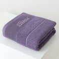 thumbnail image 1 of PALIFEUR Bath Towels Premium Hand Towels for Bathroom 29x13", 100% Cotton, Highly Absorbent Soft Towels Thicker Wash Cloths Quick-Drying Breathable Face Towels for Bathroom, Hotel, Shower(Purple), 1 of 5