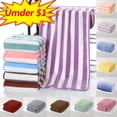 thumbnail image 1 of PALIFEUR Bath Towels Ultra Soft Towels Super Absorbent Quicker Dry Comfortable Bathroom Towels for School Hotel Home Gym Travel Camp Pool Beach, 14x30 inch Large Bath Towels, 1 of 7