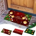 thumbnail image 1 of PALIFEUR Christmas Door Mat, 24"x16" Dirt Trapping Door Mat Indoor Entrance, Absorbent Non-Slip Front Door Mat Outside Entrance, Washable Christmas Doormat for Holiday Party Decorations, 1 of 7