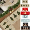 thumbnail image 1 of PALIFEUR Christmas Kitchen Rugs Set of 2, Christmas Stree Rugs, Non-Slip Washable Kitchen Mats, Kitchen Rug for Christmas Kitchen Decor Festival Holiday Party Decorations, 1 of 7