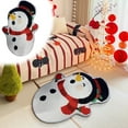 thumbnail image 1 of PALIFEUR Christmas Rugs for Living Room, 24 x 16 Inch Holiday Snowman Shape Decor Area Rug for Bedroom, Non Slip Washable Christmas Living Room Rug for Festival Party Decorations, 1 of 7
