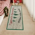 thumbnail image 1 of PALIFEUR Christmas Rugs for Living Room, 50 x 20 Inch Holiday Snowflake Decor Area Rug for Bedroom, Non Slip Washable Christmas Living Room Rug for Festival Party Decorations, 1 of 7