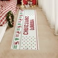 thumbnail image 1 of PALIFEUR Christmas Rugs for Living Room, 50 x 20 Inch Holiday Snowflake Decor Area Rug for Bedroom, Non Slip Washable Christmas Living Room Rug for Festival Party Decorations, 1 of 7
