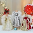 thumbnail image 1 of PALIFEUR Christmas Tree Topper Angel, 12 Inch Standing Golden Angel Tree Topper, Xmas Tree Toppers Doll for Christmas Tree Decorations, Christmas Decorations, 1 of 7