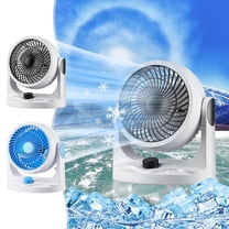 PALIFEUR Desk Fan, Desktop Electric Fan, Lightweight Portable Fan for Bedroom Home Office, 5 Speed Settings with USB Port Adjustable Small Fan, 9 x 12.2 Inch