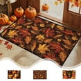 thumbnail image 1 of PALIFEUR Fall Door Mat, 24"x20" Dirt Trapping Door Mat Indoor Entrance, Pumpkin Maple Leaf Front Door Mat Outside Entrance, Non-Slip Washable Thanksgiving Welcome Mat, Halloween Fall Decor Doormat, 1 of 7