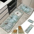 thumbnail image 1 of PALIFEUR Fall Kitchen Rugs Set of 2, Non Slip Washable Fall Decor Pumpkin Maple Leaf Kitchen Mats for Floor, Soft Thick Halloween Rug Thanksgiving Mat for Home Holiday Party Halloween Decoration, 1 of 7
