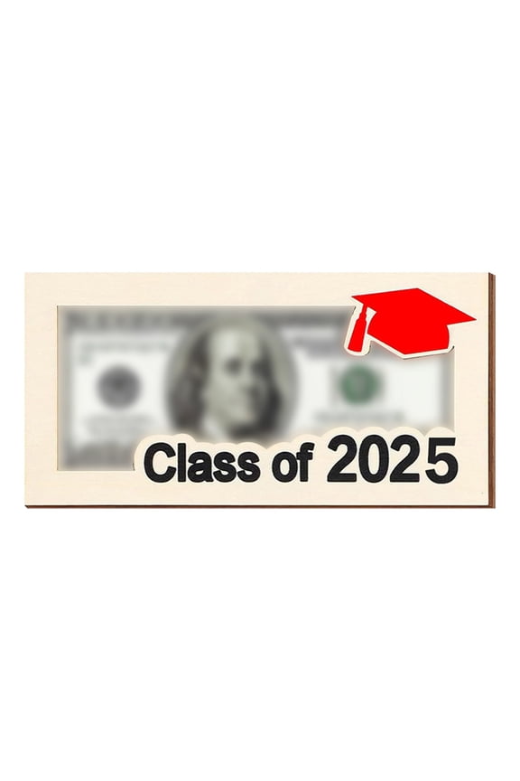 Graduation Gifts Graduation Money Holder 2025, Wooden Envelope Wallet, Graduation Decorations 2025 Graduation Party Favors Supplies