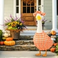 thumbnail image 1 of PALIFEUR Halloween Goose Outfit Pumpkin Witch Ghost Lawn Porch Goose Clothes Fall Halloween Goose Costume for Geese Outdoor Patio Yard Lawn Decoration, 1 of 9