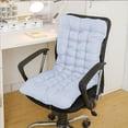 thumbnail image 1 of PALIFEUR High Back Chair Cushion Indoor/Outdoor, Cotton Seat & Back Chair Rocking Pads, Waterproof Patio Seat Rocking Thickened Pad, 13.77 x 27.55 Inch, 1 of 6