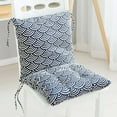 thumbnail image 1 of PALIFEUR High Back Chair Cushion Indoor/Outdoor, Cotton Seat & Back Chair Rocking Pads, Waterproof Patio Seat Rocking Thickened Pad, 16x16x16 Inch, 1 of 4