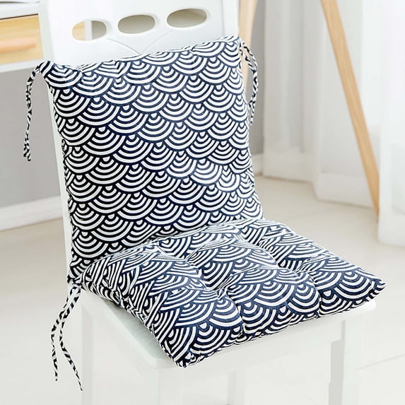 PALIFEUR High Back Chair Cushion Indoor/Outdoor, Cotton Seat & Back Chair Rocking Pads, Waterproof Patio Seat Rocking Thickened Pad, 16x16x16 Inch