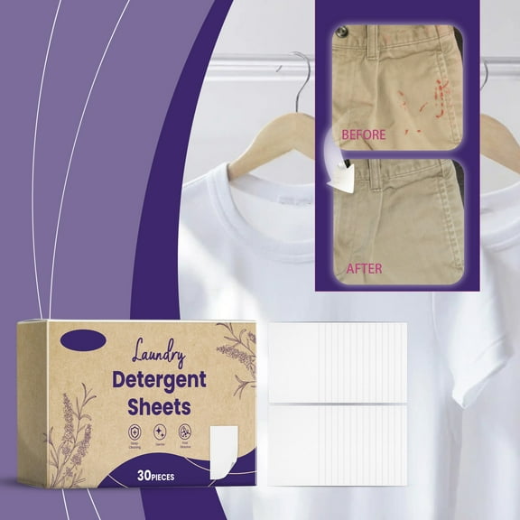 PALIFEUR Laundry Detergent Sheets Up to 160 Loads, Fresh Linen - Great For Travel,Apartments, Dorms,Laundry Detergent Strips Eco -Friendly & Hypoallergenics