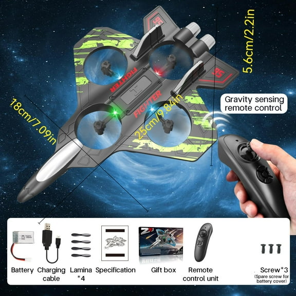 PALIFEUR Mini Drone for kids, RC Drones/Glider with Altitude Hold & Headless Mode, 360 Flip, Gifts for Kids, Adults, Beginner