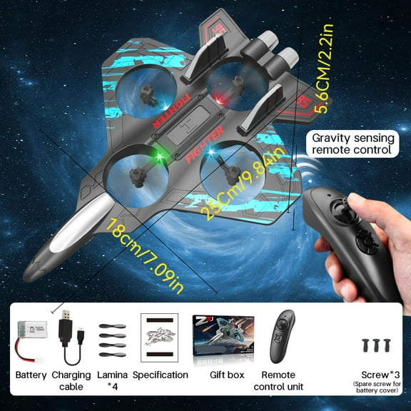 PALIFEUR Mini Drone for kids, RC Drones/Glider with Altitude Hold & Headless Mode, 360 Flip, Gifts for Kids, Adults, Beginner