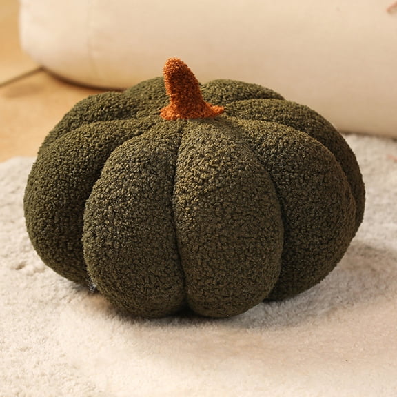 PALIFEUR Pumpkin Pillows, Fall Pumpkin Shaped Throw Pillows for Couch, Soft Pumpkin Pillow for Autumn Halloween Thanksgiving Party Decoration Bedroom Sofa Decor, (7.87 Inch)