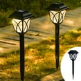 thumbnail image 1 of PALIFEUR Solar Lights Outdoor Waterproof, 2 Pack LED Solar Garden Lights, Outdoor Solar Lights for Yard, Garden, Patio, Landscape, Walkway, 17.32x4.72 Inch, 1 of 7