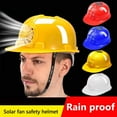 thumbnail image 1 of PALIFEUR Solar Powered Fan Hat Outdoor Solar Fan Hat Lightweight Sun Hat Comfortable Summer Hat With Fans Solar Power for Farm Work Garden Yard Work, 1 of 3