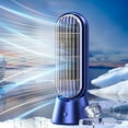 thumbnail image 1 of PALIFEUR Tower Fan, Small Tower Fan for Bedroom Living Room Office Desk, Portable Cooling Fan, 70° Oscillating Desk Fan, 2 Speeds Mini Bladeless Fan, 4" x 10.5", 1 of 7