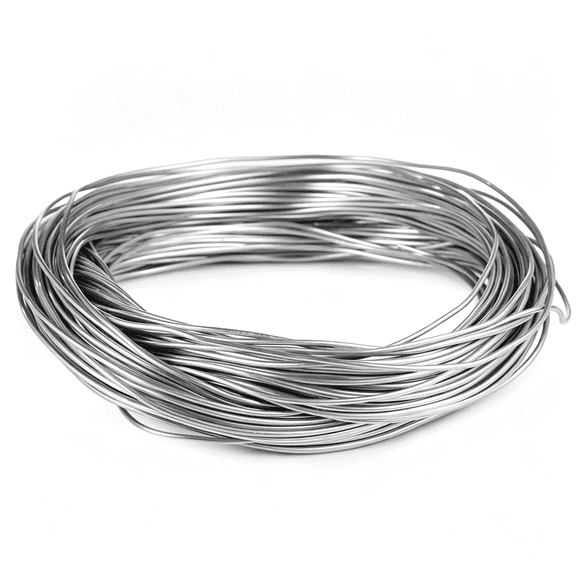 PALINO 98Ft Aluminum Wire (0.1" Diam) - Heavy-Gauge Craft Metal Wire | Bendable Wire for Horticulture,Sculpting,Dolls,Floral,Jewelry Making,Weaving,Diy Crafts