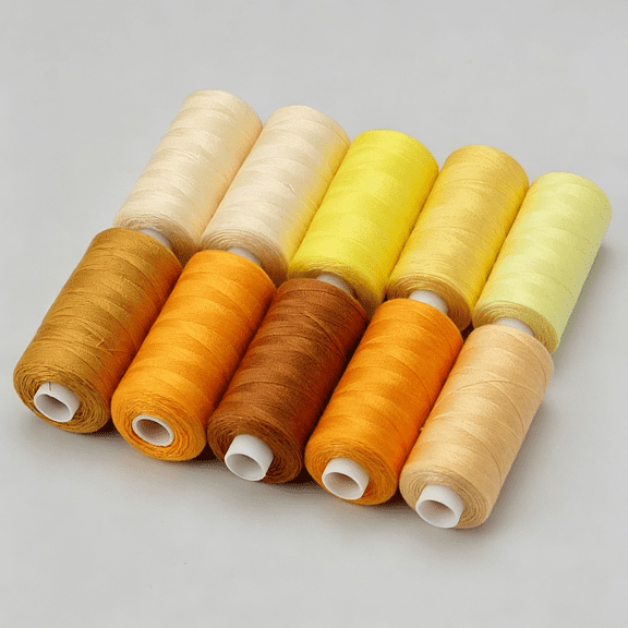 PALINO Quilting Thread 10-Piece Set, Durable Polyester Hand Quilting Thread, Suitable for Home Professional Quilting Projects, Cotton Thread for Quilting Essential Sewing Supplies,Q04