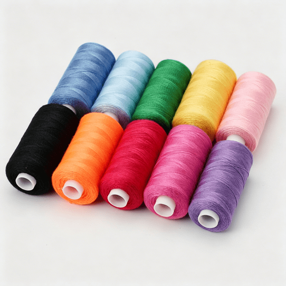 PALINO Quilting Thread 10-Piece Set, Durable Polyester Hand Quilting Thread, Suitable for Home Professional Quilting Projects, Essential Sewing Thread & Floss Supplies,Q01