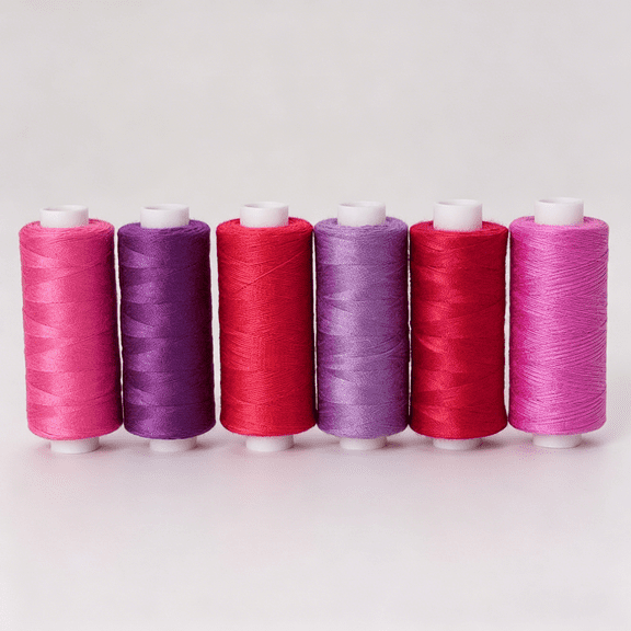 PALINO Quilting Thread 6-Piece Set, Durable Polyester Hand Quilting Thread, Suitable for Home Professional Quilting Projects, Essential Sewing Supplies,T13 Sewing Thread & Floss