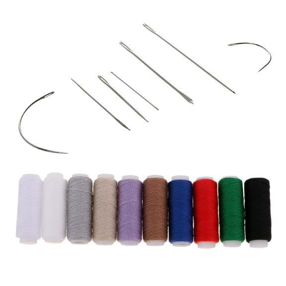 PALINO Set of 17 Upholstery Repair Sewing Thread and Heavy Duty Household Hand