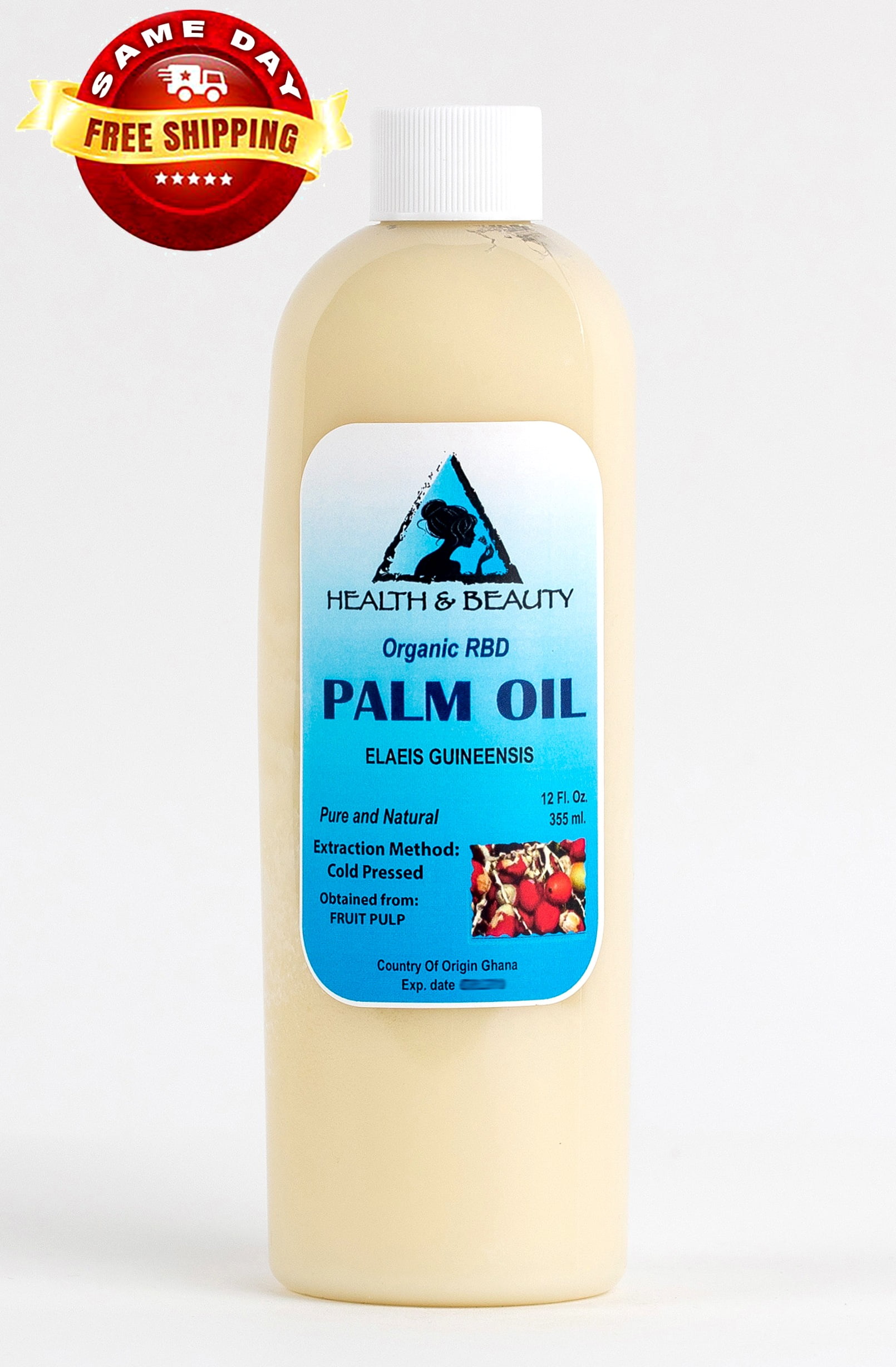 PALM OIL RBD ORGANIC CARRIER COLD PRESSED PURE 36 OZ - Walmart.com