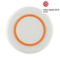 thumbnail image 1 of PALM PM961 White Medium Plate - Orange Nonslip Base - Pack of 4, 1 of 1