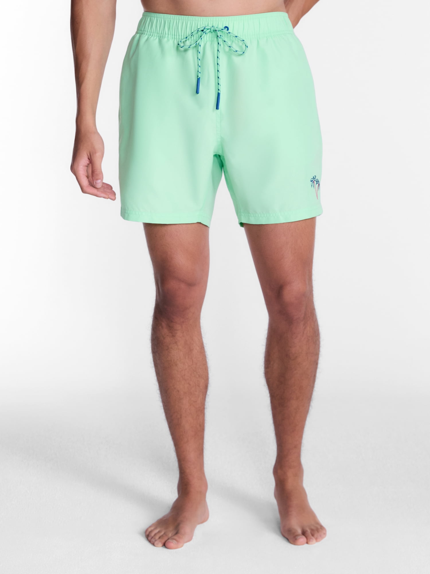 Party Sharks Men's Swim Trunks, 6.5" Inseam, Sizes S-XL