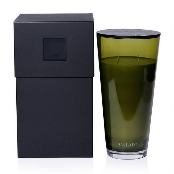 PALM Zodax Estate 115 oz Scented Jar Candle - Olive