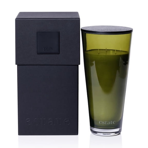 PALM Zodax Estate 57 oz Scented Jar Candle - Olive