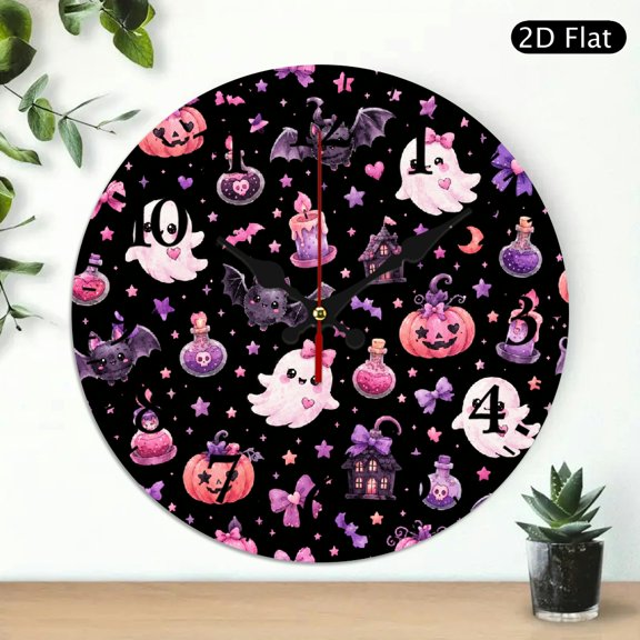 PALNKART  No Battery Included, Pastel Halloween Print  Print, Battery Operated (AA Not Included), lobby, corridor, dining room, bedroom, office, classroom